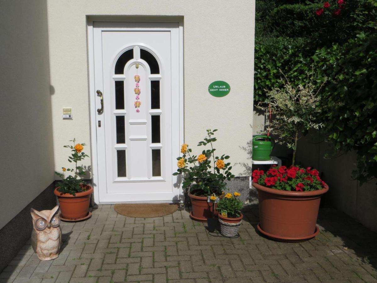 Weißes Haus am Kurpark, Fewo Waldblick Quedlinburg Exterior foto